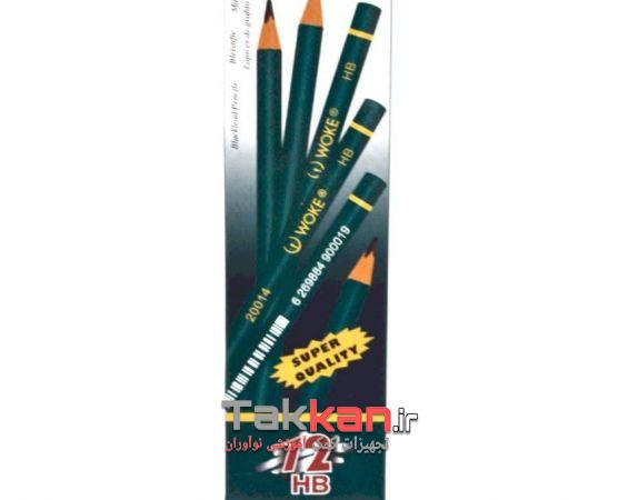 مداد سیاه بدنه سبز 20014 ووک-1402/7251